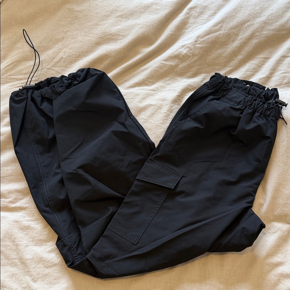 Love Tree Black Cargo Pants